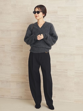 「アイテム（その他小物）」を使った、yoshieさん（レディース・166cm）の秋コーディネート
