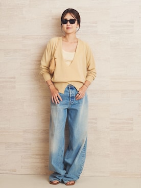 「plage（プラージュ）のアイテム」を使った、yoshieさん（レディース・166cm）の夏コーディネート
