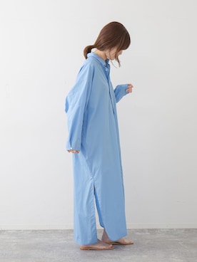 「CALMER（カルメール）のアイテム」を使った、yoshieさん（レディース・166cm）の春コーディネート