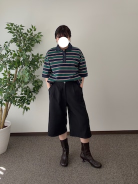 「ブーツコーデ」｜yuyuさん（レディース・157cm）の春コーディネート