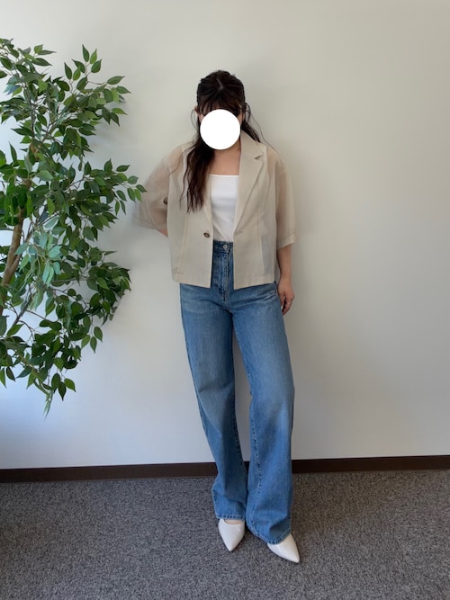 【KATHARINE ROSS】【Made in Japan】ファッションアドバイザー監修！サラリストスクエアタンクトップ