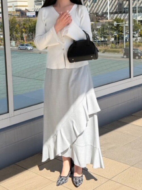 レース刺繍ポインテッドトゥパンプス/MOR102