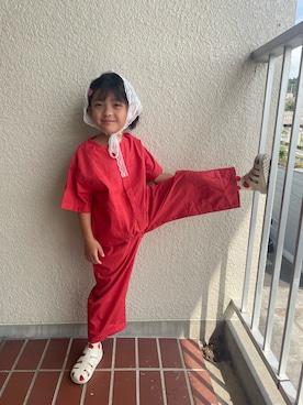 「BREEZE（ブリーズ）のアイテム」を使った、mareka2019さん（キッズ・110cm）の夏コーディネート
