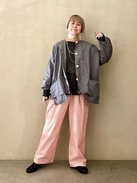 M.Fさん(レディース・158cm)の春コーディネート