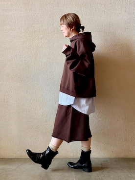 「JOURNAL STANDARD LUXE（ジャーナルスタンダード　ラックス）のアイテム」を使った、M.Fさん（レディース・158cm）の夏コーディネート