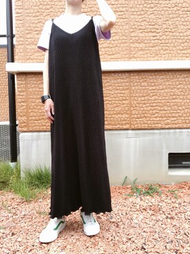 「UNIQLO U」｜A.さん（レディース・147cm）の夏コーディネート