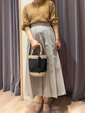 「Te chichi CLASSIC（テチチクラシック）のアイテム」を使った、yoriさん（レディース・155cm）の春コーディネート