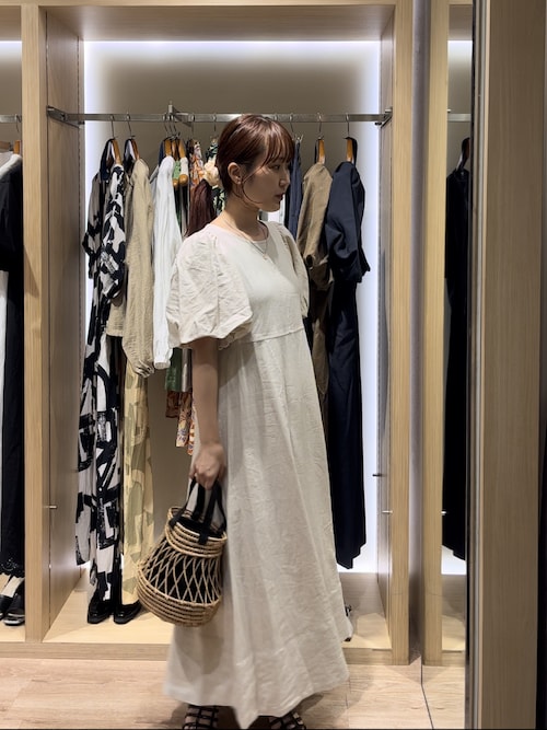 Te chichi 京都ポルタyoriさんのワンピースを使ったコーディネート  