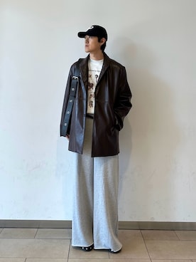 「SENSE OF PLACE by URBAN RESEARCH（センスオブプレイスバイアーバンリサーチ）のアイテム（テーラードジャケット）」を使った、taiseiさん（メンズ・175cm）の冬コーディネート