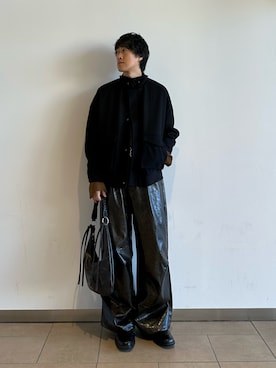 「SMELLY（スメリー）のアイテム（アクセサリー）」を使った、taiseiさん（メンズ・175cm）の冬コーディネート