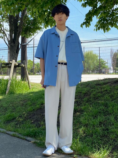 taisei(SENSE OF PLACE by URBAN RESEARCH)|SENSE OF PLACE by URBAN RESEARCHの スラックスを使ったコーディネート - WEAR taisei(SENSE OF PLACE by URBAN RESEARCH)|SENSE OF PLACE by URBAN RESEARCHの スラックスを使ったコーディネート - WEAR