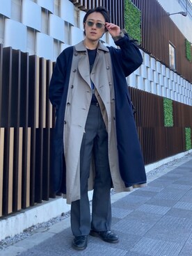「yoko sakamoto（ヨーコサカモト）のアイテム」を使った、taiseiさん（メンズ・174cm）の春コーディネート