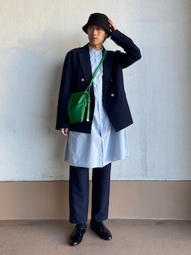 「SENSE OF PLACE by URBAN RESEARCH（センスオブプレイスバイアーバンリサーチ）のアイテム（テーラードジャケット）」を使った、taiseiさん（メンズ・174cm）の冬コーディネート
