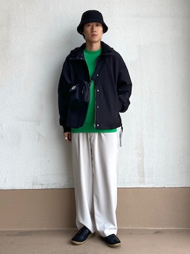 「Uiscel（ユイセル）のアイテム（ジャケット/アウター）」を使った、taiseiさん（メンズ・174cm）の冬コーディネート
