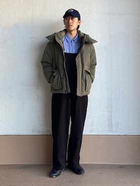 「SENSE OF PLACE by URBAN RESEARCH（センスオブプレイスバイアーバンリサーチ）のアイテム（オールインワン・サロペット）」を使った、taiseiさん（メンズ・174cm）の冬コーディネート