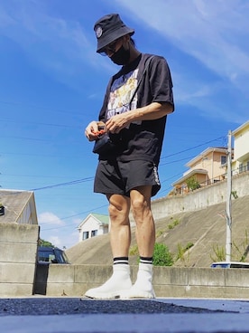 「Original.（オリジナル）のアイテム（帽子）」を使った、little1984さん（メンズ・168cm）の秋コーディネート