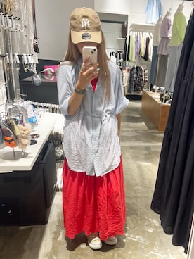 「MARY QUANT（マリークワント）のアイテム」を使った、いく☆さん（レディース・155cm）の夏コーディネート
