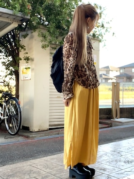 「FIG&VIPER（フィグアンドバイパー）のアイテム（ブーツ）」を使った、いく☆さん（レディース・153cm）の秋コーディネート