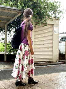 Ameri（アメリ）の「LUCY CIRCULAR SKIRT（スカート）」 - WEAR