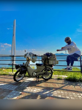 「HONDA（ホンダ）のアイテム（その他）」を使った、Yamakage Takoさん（メンズ・168cm・30代）の夏コーディネート