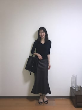 「Gabriela Coll Garments（ガブリエラコールガーメンツ）のアイテム」を使った、choeさん（レディース・163cm）の秋コーディネート