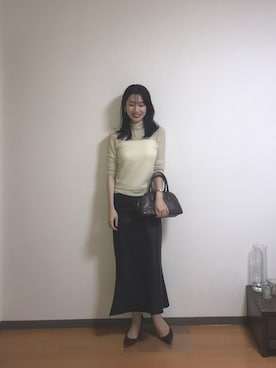 「Gabriela Coll Garments（ガブリエラコールガーメンツ）のアイテム」を使った、choeさん（レディース・163cm）の秋コーディネート