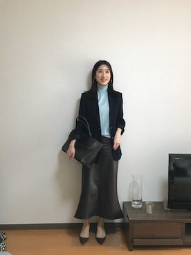 「Gabriela Coll Garments（ガブリエラコールガーメンツ）のアイテム」を使った、choeさん（レディース・163cm）の冬コーディネート