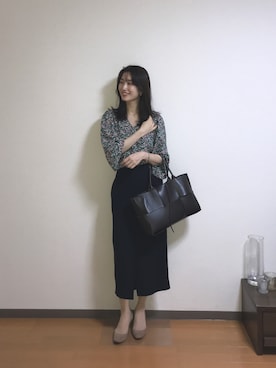 「Sergio rossi（セルジオロッシ）のアイテム」を使った、choeさん（レディース・163cm）の秋コーディネート