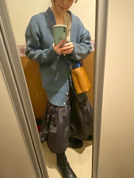 「Oriens JOURNAL STANDARD（オリエンス ジャーナルスタンダード）のアイテム（シューズ）」を使った、みゆきさん（レディース・155cm）の冬コーディネート