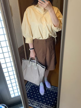 「ヤングアンドオルセン」｜みゆきさん（レディース・155cm）の夏コーディネート