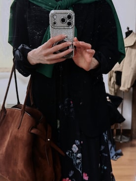 「SNIDEL（スナイデル）のアイテム（ワンピース/ドレス）」を使った、こにさん（レディース・162cm）の春コーディネート