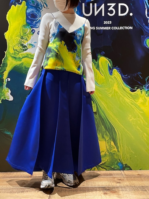 スカート UN3D OUT SEAM SATIN SK OUT SEAM SATIN SK | UN3D./アンスリード | 三越