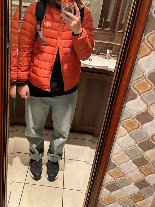 DANTONのダウンジャケット/コート（オレンジ系）を使った人気