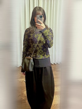 「AIC.（エーアイシー）のアイテム」を使った、なこさん（レディース・158cm）の秋コーディネート