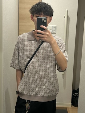 「アイテム（サンダル）」を使った、YASUさん（メンズ・172cm・20代）の夏コーディネート