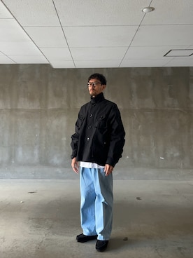 「few.（フュー）のアイテム」を使った、uさん（メンズ・168cm）の冬コーディネート