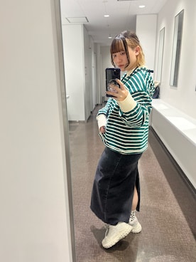 「GEORGE'S（ジョージズ）のアイテム」を使った、みんさん（レディース・155cm）の春コーディネート