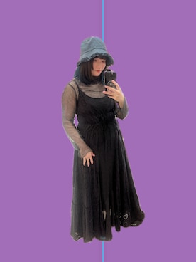 「14+（イチヨンプラス）のアイテム」を使った、みんさん（レディース・155cm）の春コーディネート