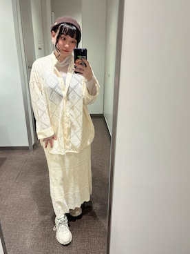 「GEORGE'S（ジョージズ）のアイテム」を使った、みんさん（レディース・155cm）の春コーディネート