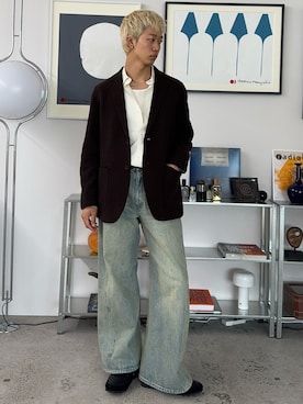 「アイテム（パンツ）」を使った、たき さん（メンズ・170cm・20代）の秋コーディネート