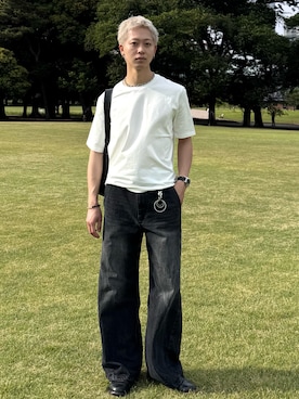 「アイテム（イヤリング）」を使った、たき さん（メンズ・170cm・20代）の夏コーディネート