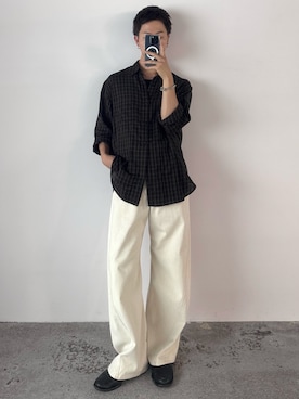 「Steven Alan（スティーブンアラン）のアイテム」を使った、たき さん（メンズ・170cm）の秋コーディネート