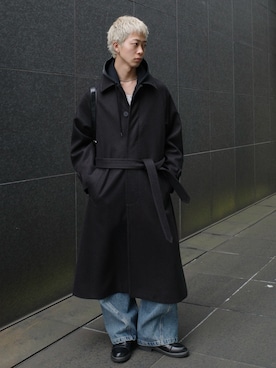 「アイテム（イヤリング）」を使った、たき さん（メンズ・170cm）の秋コーディネート