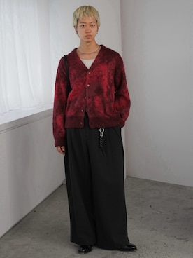 「アイテム（イヤリング）」を使った、たき さん（メンズ・170cm）の秋コーディネート