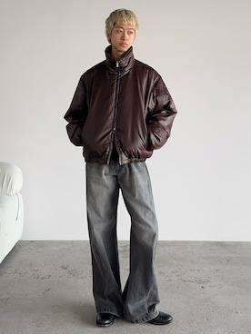 「アイテム（イヤリング）」を使った、たき さん（メンズ・170cm・20代）の冬コーディネート