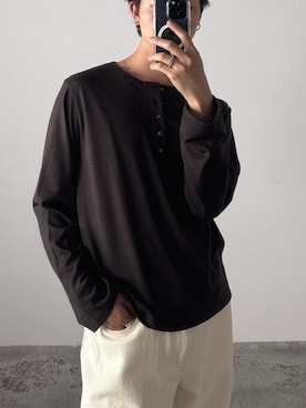 「LIDNM（リドム）のアイテム」を使った、たき さん（メンズ・170cm）の夏コーディネート