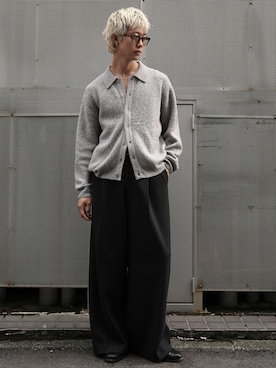 「アイテム（イヤリング）」を使った、たき さん（メンズ・170cm）の秋コーディネート