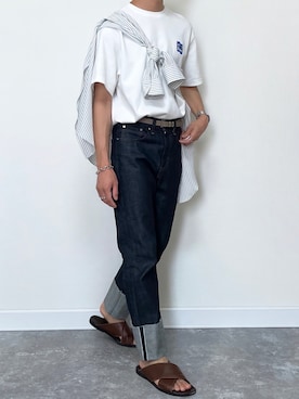 たき さん（メンズ・170cm）の夏コーディネート