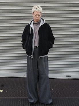 たき さん（メンズ・170cm・20代）の秋コーディネート