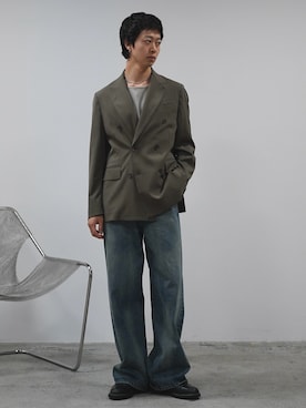 「アイテム（スーツセット）」を使った、たき さん（メンズ・170cm）の春コーディネート